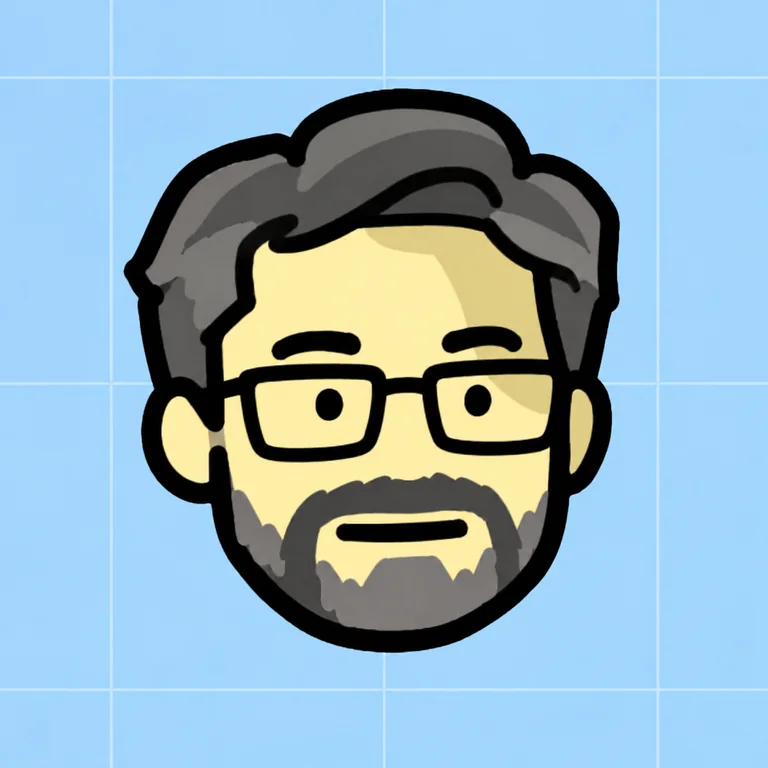 Illustrated portrait of Daniel Reed